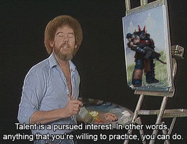 ManVsMiniatures's tweet photo. I am so late for my #MiniMemesMonday post, my day has been a dramatic comedy of errors. Without further delay: #WarhammerCommunity #ManVsMiniatures #WarhammerMemes https://t.co/ZepSf1IoG7