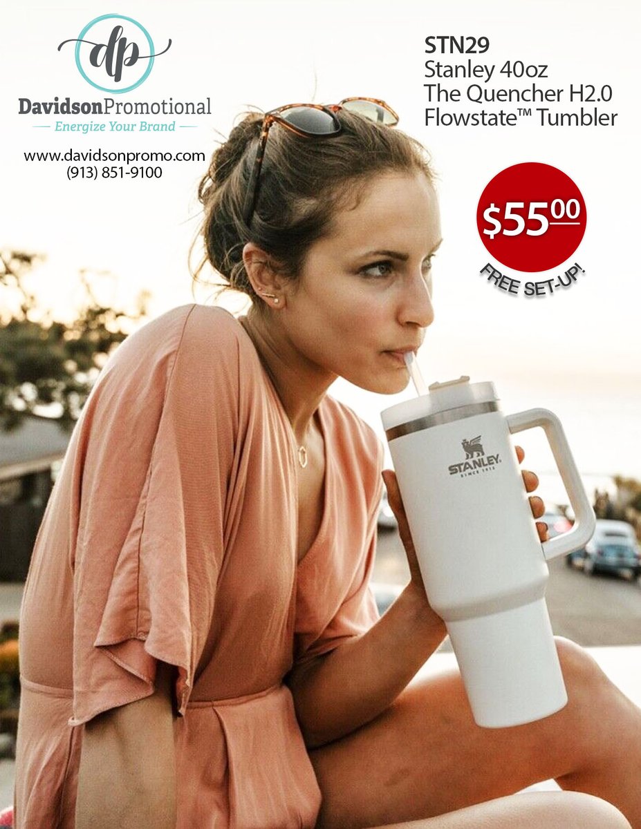 PromoLadies's tweet image. January Deal of the Month
Stanley 40oz Quencher
Minimum 12 pieces
$55.00
Free Setup
#davidsonpromo #dealofthemonth #stanleyquencher