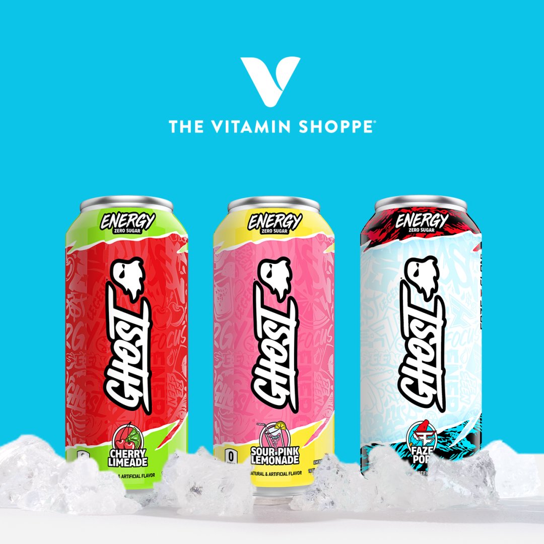 settlersridgePA's tweet photo. GHOST® Energy

In-store only from 1/25 – 1/28 at The Vitamin Shoppe®. 

*While supplies last. 6 item maximum. https://t.co/obhsbEAX4Z