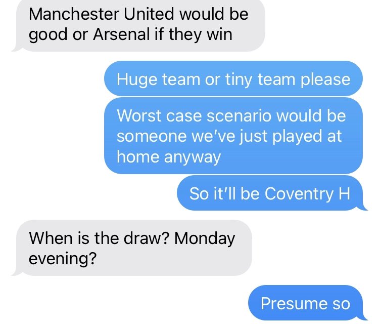 LewisChalmers's tweet photo. Called it #swfc https://t.co/udmYcg7Ay4