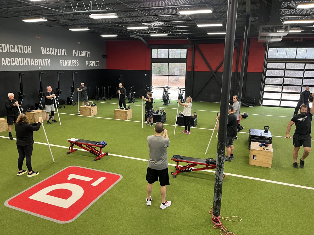 Starting the new year right! Rock Steady Boxing at D 1 Athens!