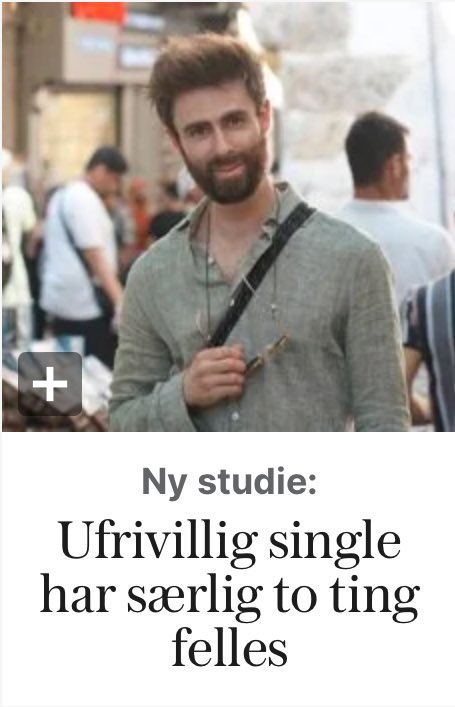 HWarloe's tweet photo. 1. De er single. 
2. Det er ufrivillig. 
😂 https://t.co/AxQG1IYt5R