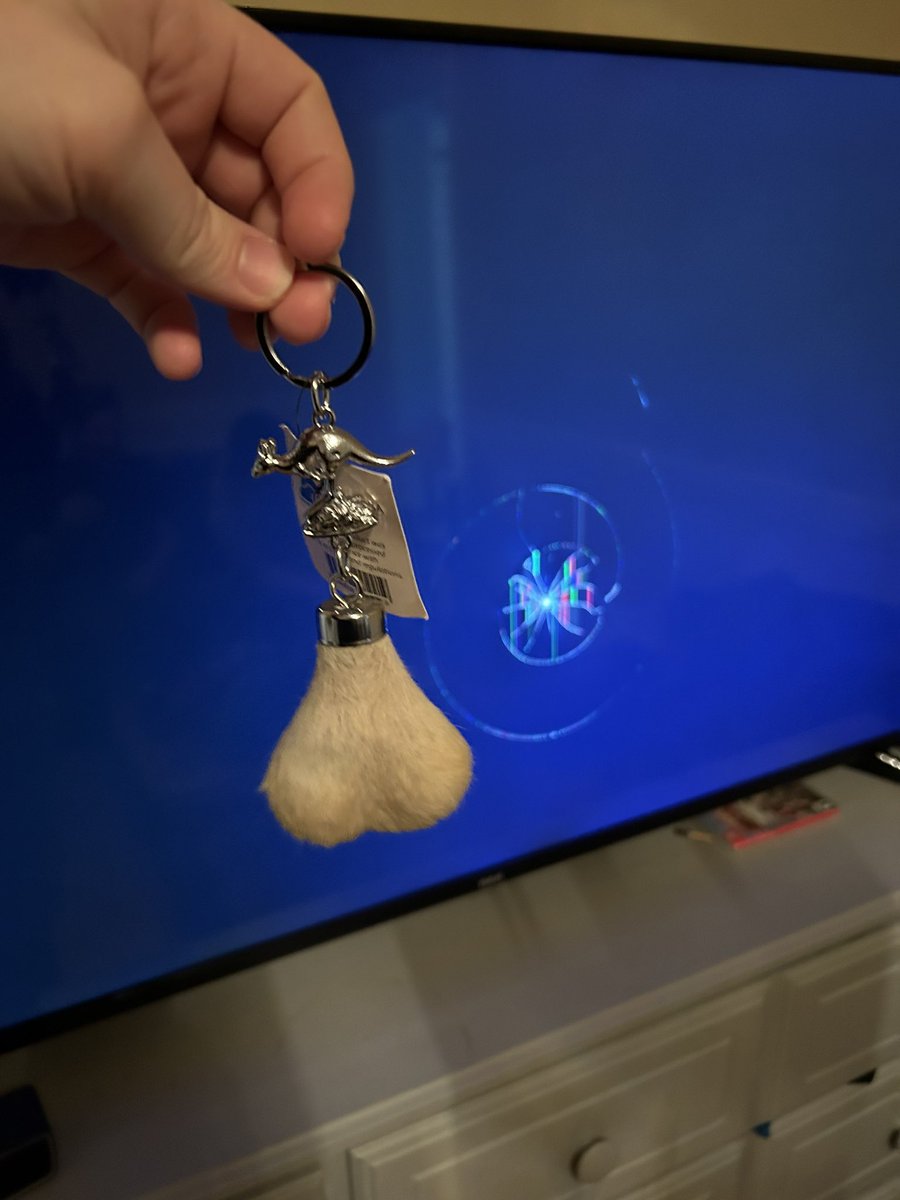 Set of kangaroo nuts broke my tv smh