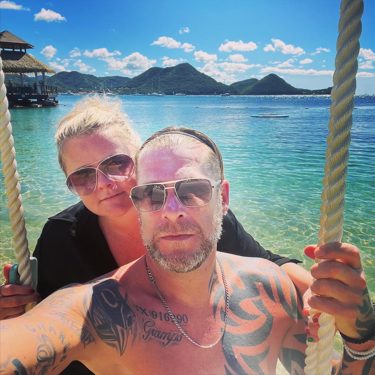 Dcjsmith81's tweet photo. Well St Lucia you didnโt disappoint,what a holiday๐Thank you @SandalsResorts for your hospitality,The food,the service,the entertainment & the staff were so accommodating for us๐๐๐ฅฐ๐๐๐พ๐โโ๏ธ๐ฅฅ๐ด๐ค๐#StLucia #SandalsLeToc #MudBaths #Fiancee #MyFavouriteHuman #LivingOurBestLife https://t.co/pAcheKfyaB