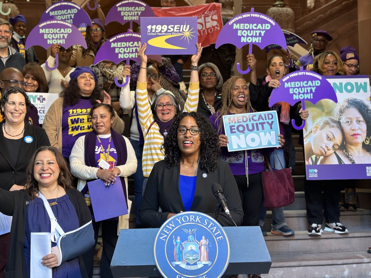 SenatorBrouk's tweet image. Today, I joined parents, advocates, & experts in Albany to advocate for continuous healthcare coverage for our youngest NYers to be included in the executive budget. My bill (S7747) w/ @votejgr aims to ensure coverage for children ages 0-6 w/o the need for yearly re-enrollment.