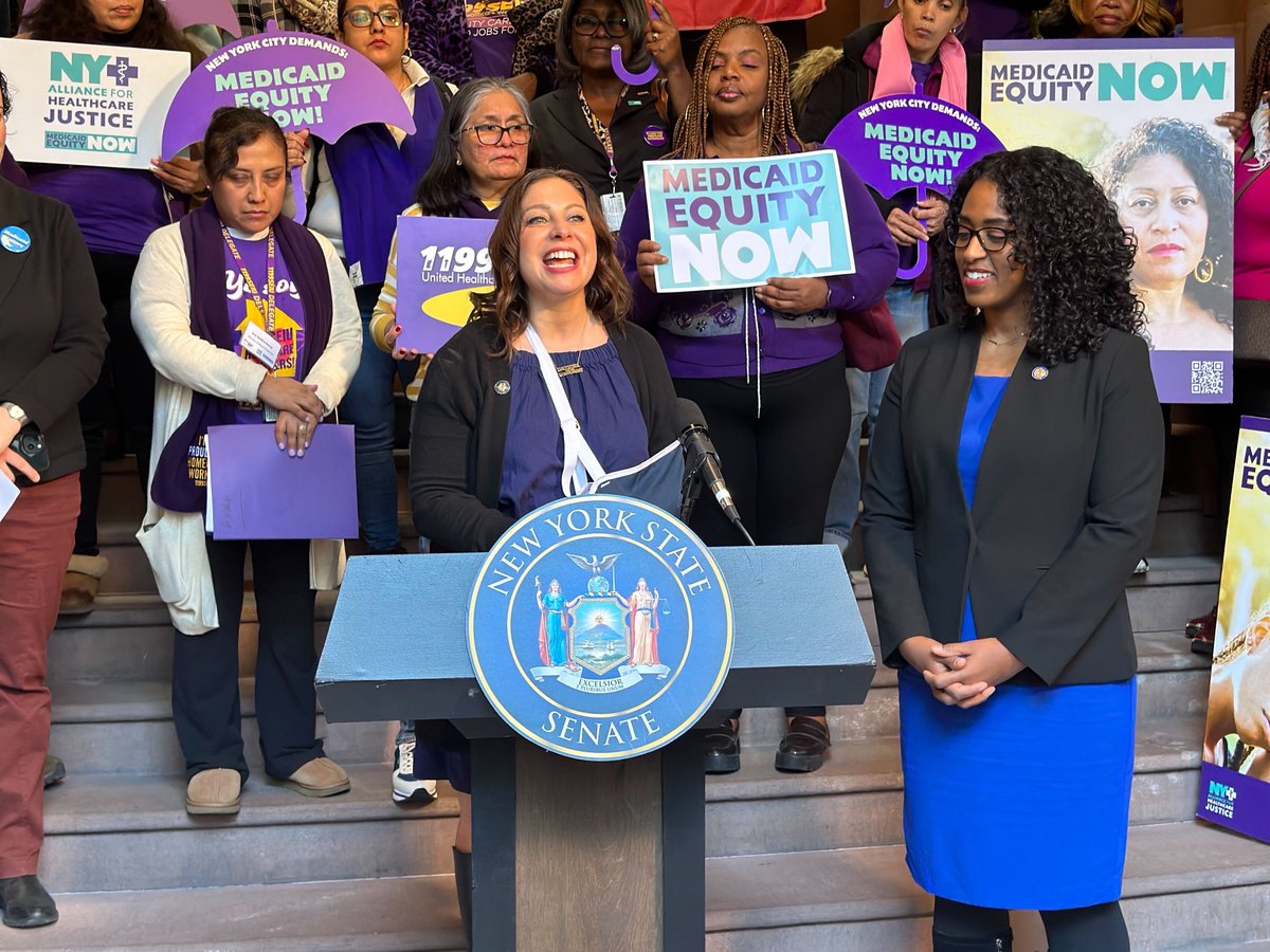 SenatorBrouk's tweet image. Today, I joined parents, advocates, & experts in Albany to advocate for continuous healthcare coverage for our youngest NYers to be included in the executive budget. My bill (S7747) w/ @votejgr aims to ensure coverage for children ages 0-6 w/o the need for yearly re-enrollment.