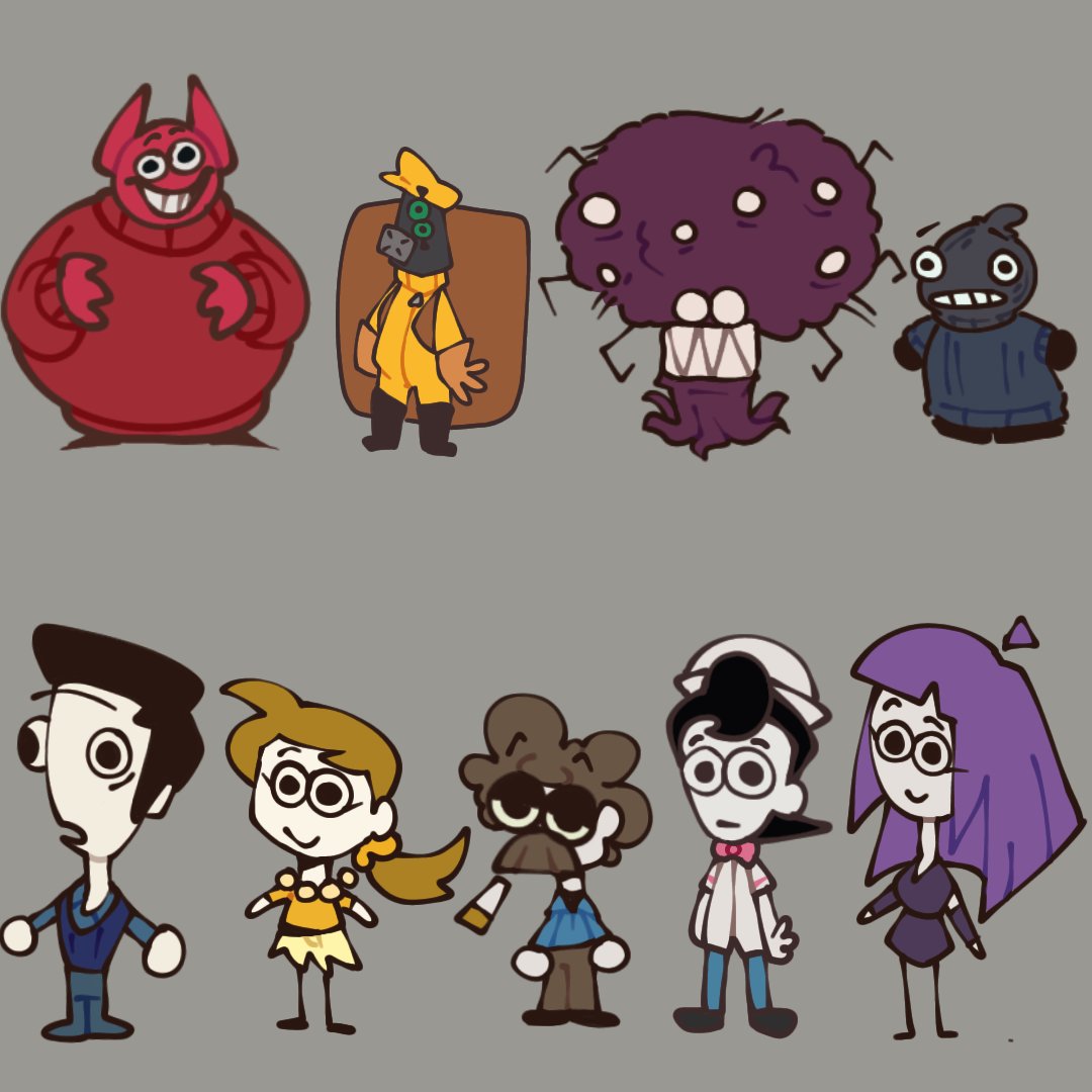 I tried to draw spooky month characters in the style of the animator Cas van de Pol

#spookymonth #SpookyMonthBob #spookymonthart #spookymonthjohn #spookymonthfanart