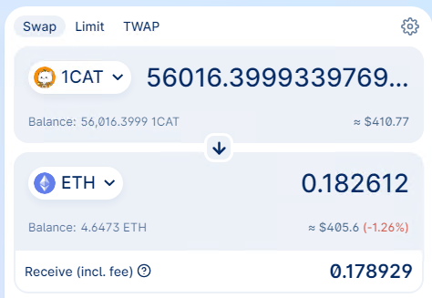 roddy1ball's tweet photo. Just received my #1CAT tokens!

Awesome to see what they are doing for this community! 

Check to see if you are eligible:
👉 https://t.co/RngqafwQwM

#BitcoinCats #KuCoin https://t.co/hwEeutdR1S