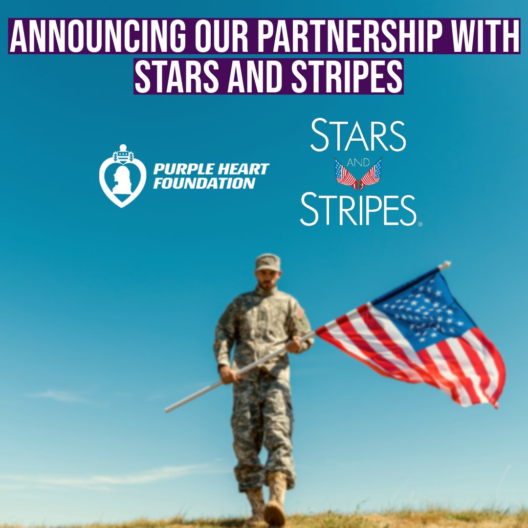 We are proud to partner with Stars And Stripes, a daily American Military independent news outlet to the U.S. military community. You can now get digital access to Stars And Stripes for a discounted price of $24.99 per year! Enter the code PURPLEHEART50. stripes.com/?view=select&c…