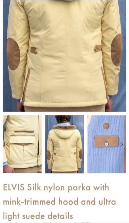 salem's tweet image. The jacket from Franck Namani