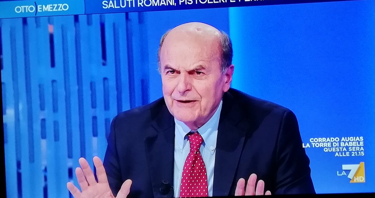 Elena81353537's tweet photo. "Questa  destra ha paura della cultura e non deve esserci la vera cultura, ci DEVE essere la LORO cultura... La LORO SCARSA CULTURA".
#Bersani stasera 10 e Lode!
#ottoemezzo https://t.co/Nfk38VPLyA