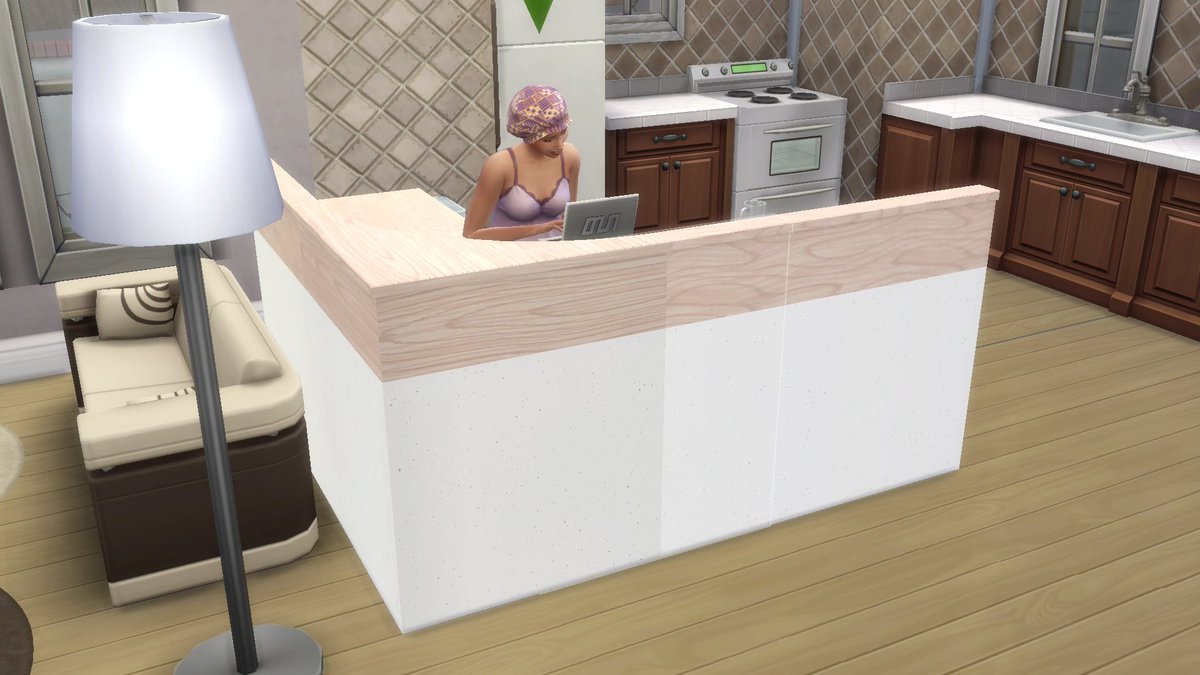 NomadSimmer's tweet photo. Farrah got some super powers to be cooking through the islands trim 💀 she's writing all about it in her new book - LIVE NOW: https://t.co/QsshSzug30 | #sims4 #thesims4 #sims4bugs #sims4livestream #youtubelive #GamingLife https://t.co/lnkW0iVRvx