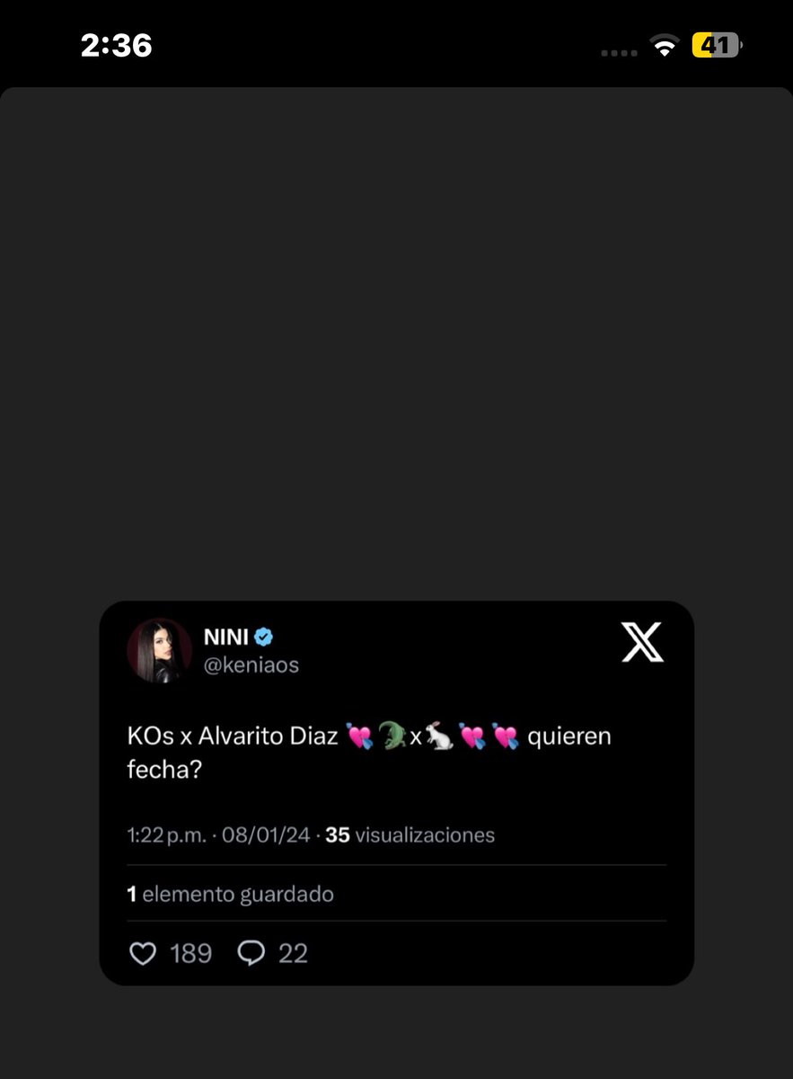 _papitoricobell's tweet photo. Contexto con la hora k lo subió a las 2:22 y ella le aparece 1:22 ??????????? Será la fecha omgggggggg 01/22 AHHHHHHHHHH🐇🎀🐊 https://t.co/xPO2u1hxAs