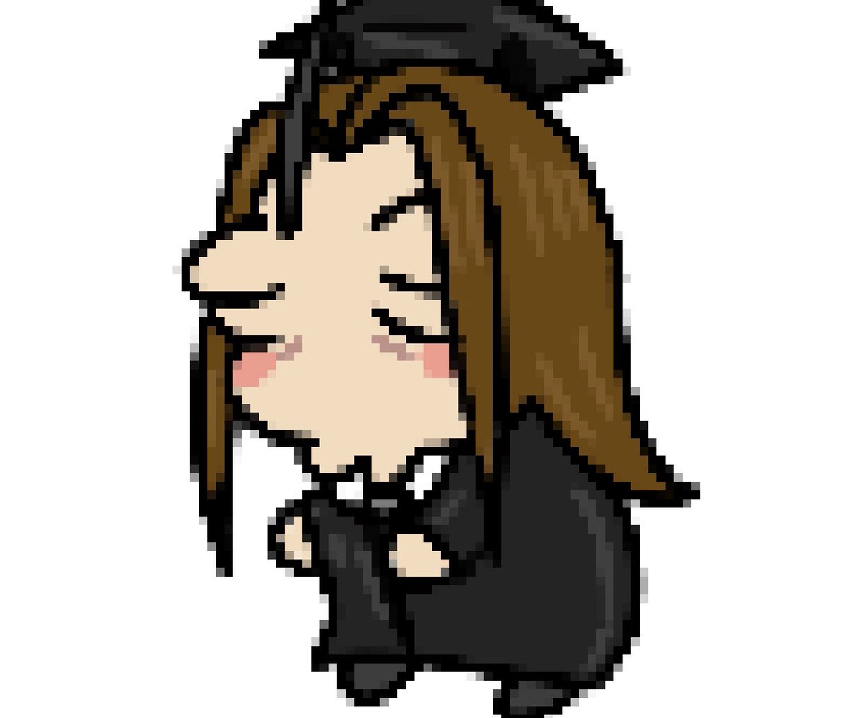 peachbart's tweet photo. TWO James is better than one (I just wanted to draw his graduation outfit)
#JamesMarcus #QueenLeech https://t.co/HHPsKV67Oc