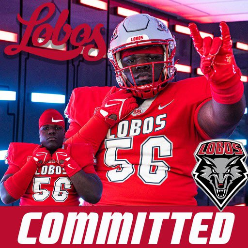 JUCOFFrenzy's tweet photo. 2024 (@nmmibroncos) JUCO OL @malik_aliane commits to New Mexico @UNMLoboFB https://t.co/Lm6BY3XFZy