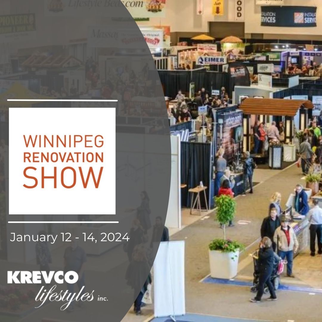 Our Krevco Team will be attending the Winnipeg Renovation Show at the RBC Convention Centre this weekend!

Be sure to stop by and say hi!

BOOTH : 650

☎️204.786.6957
📍700 Berry St Wpg, MB
🌐 krevco.com