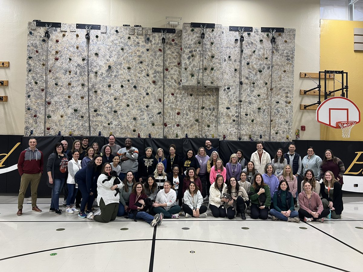 Thank you to the Naperville Humane Society for sharing your adorable puppies with us!  Kicking off the new year with big smiles, laughter, time to connect, and puppy cuddles is just what we needed! <a href="/LangesMatt/">Elmwood Eagles</a>