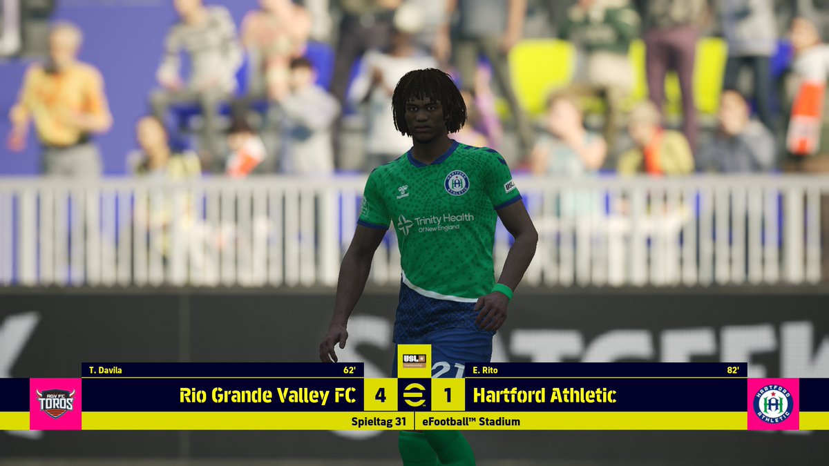 DerSchattenwolf's tweet photo. #WulfsTorosSeason - Gameday 31 - #eFootball2024 

The Toros played their 2nd game against Hartford.
We dominated them, had 12:2 shots on target, and won 4-1.

Galindrez [2x], Lopez and Davila scored our goals.

#RGVFC #GGEareTraitors #TorosSuitUp https://t.co/ugTRHiXctc