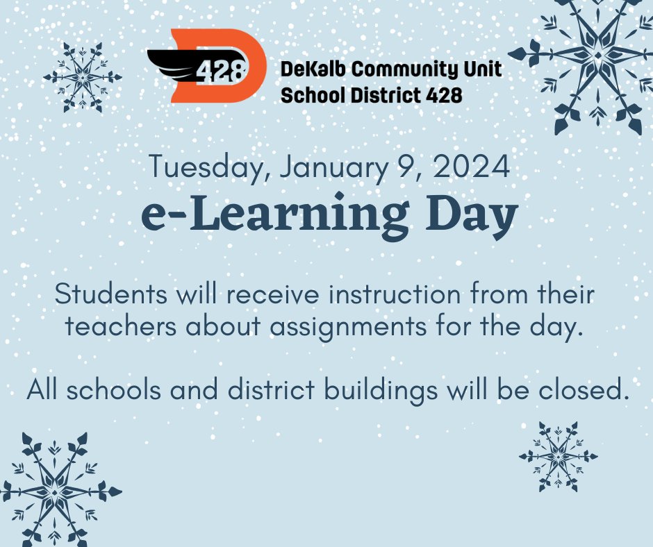 DeKalb School District 428 tweet media