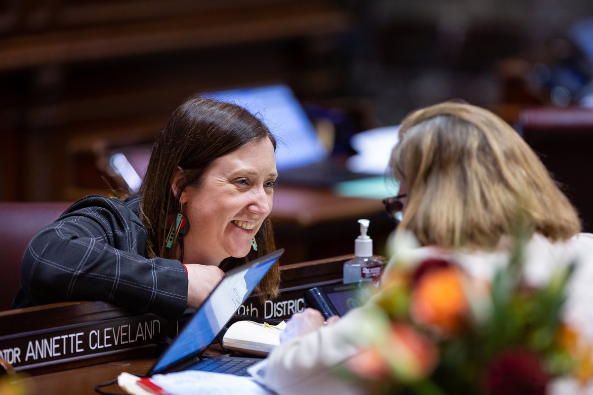 Sen. Noel Frame tweet media