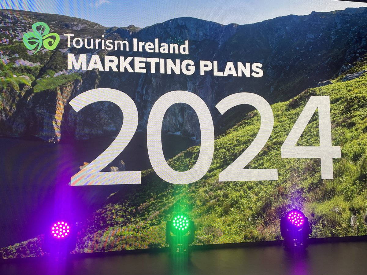 We’re all set for the Dublin launch of our 2024 Marketing Plans! Looking forward to welcoming 550+ industry partners to <a href="/BurlingtonRd/">Clayton Conference Hotel Burlington Road</a> tomorrow morning. #TI2024