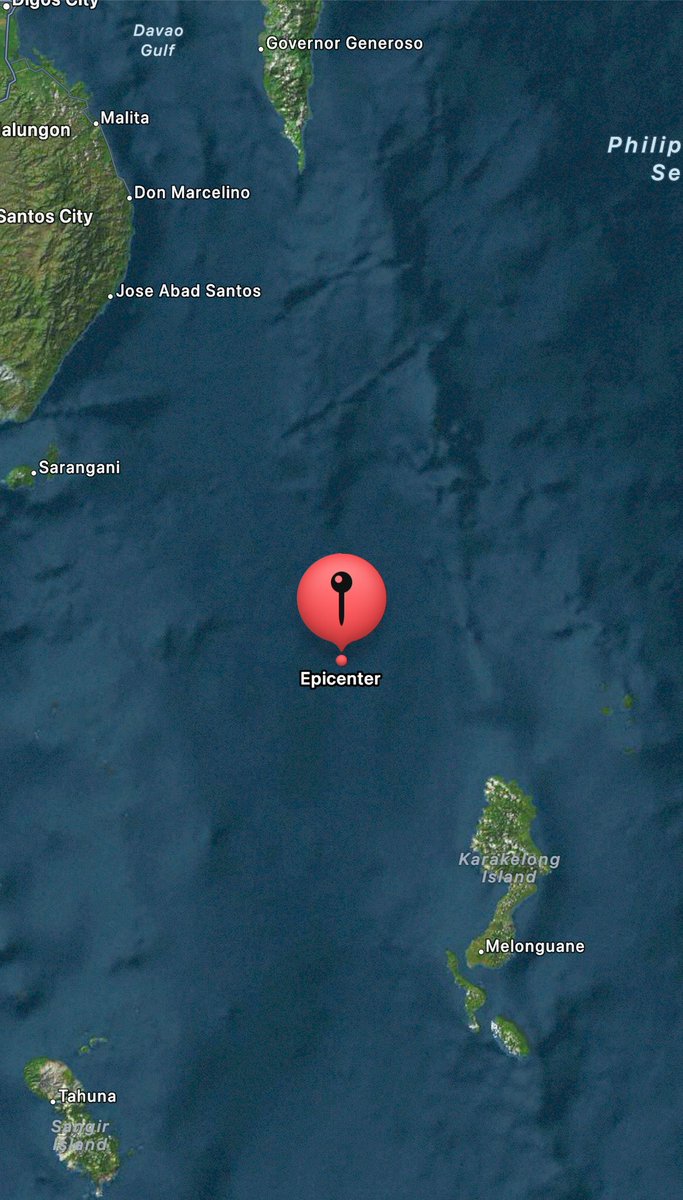 EQN_NEWS's tweet photo. A 6.52 ~M #earthquake has occurred near Talaud Islands, #Indonesia 🇮🇩 https://t.co/YLcLVCrE4g
