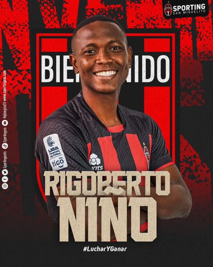 FichajesLPF's tweet photo. ¡OFICIAL!

El defensa panameño, Rigoberto Niño, llega como refuerzo para el @sportingsmfc en el Apertura 2024 de la @LPFpanama 

#Panamá https://t.co/ajoRG2uaO7
