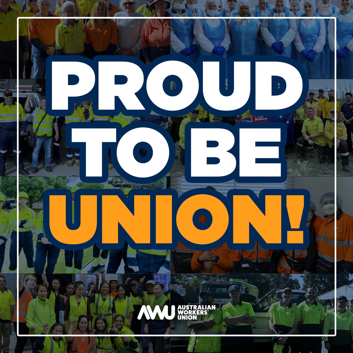 Like and share if you're proud to be union like us!