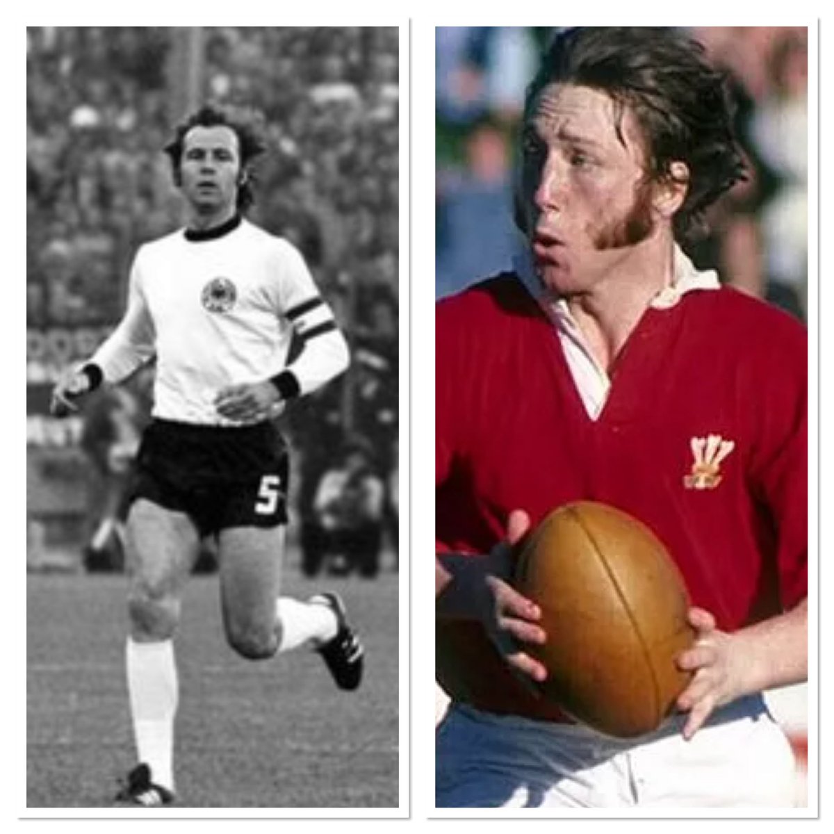 Two of my idols and greatest players of the 70s gone on the same day 😞
RIP Der Kaiser &amp; JPR