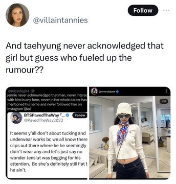 ostviral's tweet photo. he clearly did acknoweledge her. Your such a liar its actually sad https://t.co/xSejVsXnYp