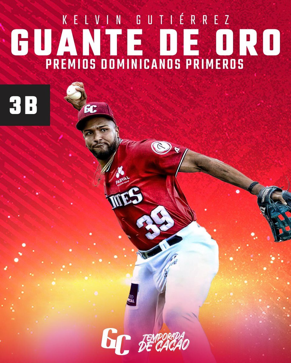 Gigantes_Cibao's tweet photo. ¡Nuestro Kelvin Gutiérrez obtiene su primer Guante de Oro en los premios Dominicanos Primeros! 🤎🐎
#TemporadaDeCacao https://t.co/JBM28CVHJ0