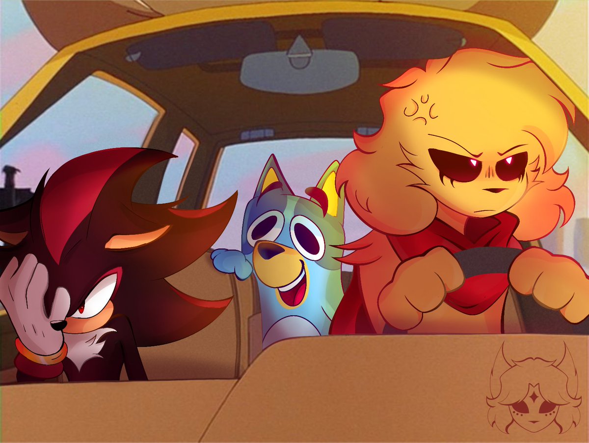 Kyoki_Gamer's tweet photo. Nadie: mis gustos más NORMALES
RE tarde pero aquí estamos! Creo que si estos personajes se quedarán juntos se matan XD 🛣
#LPMD #ShadowTheHedgehog #Bluey #Art #digitalart https://t.co/hm0xRmCxf9