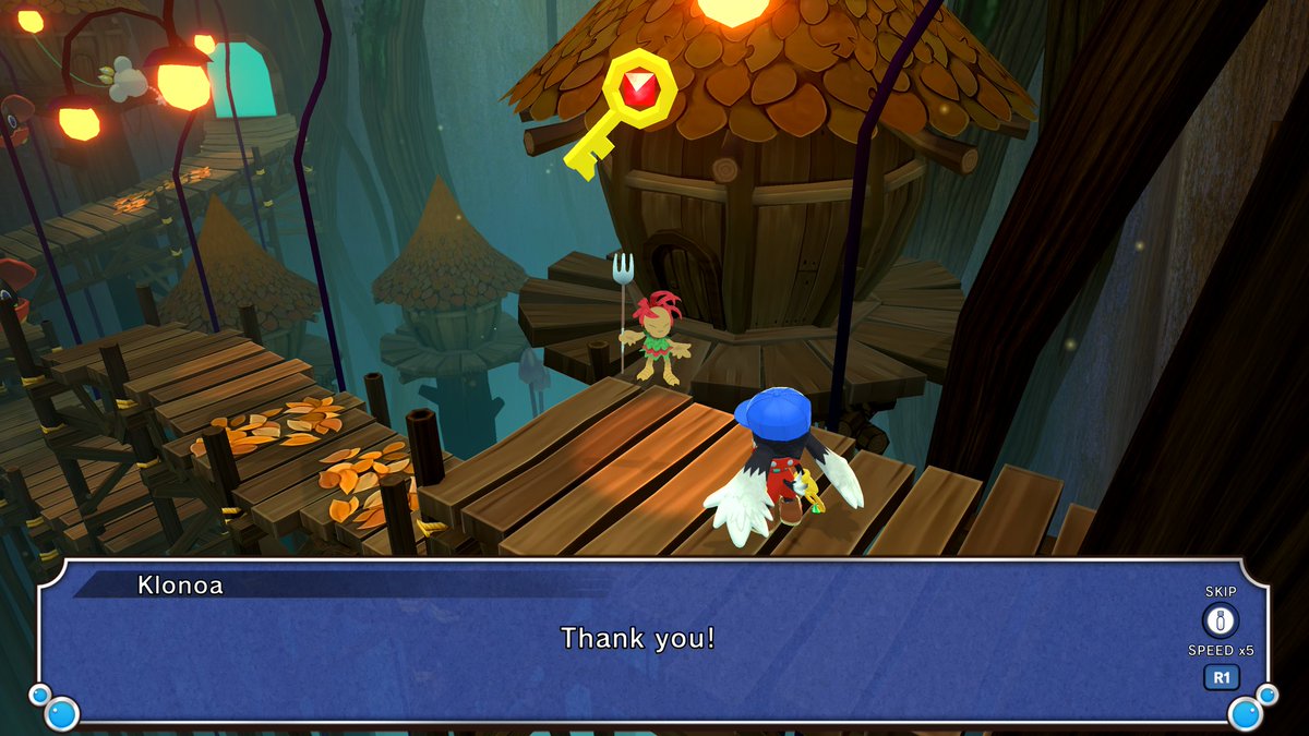 Telominas's tweet photo. Some before bed gaming. Gaming handheld has its perks.. I had never gone close enough to the door to trigger this scene in my tv-gaming session 😅 neat feature that the backbone screenshot button takes actual ps5 screenshots too. #gaminginbed #klonoa #ps5remote https://t.co/8VaPQBgJtY