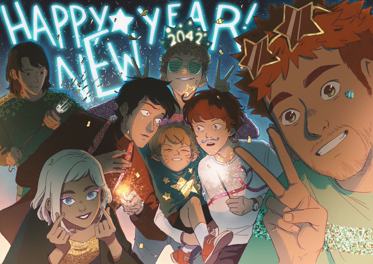 The Humor Me cast wishes you a Happy New Year! (late, I know but what's new.) Hope you're all doing well and that there's only good things to come for you in 2024 ♥