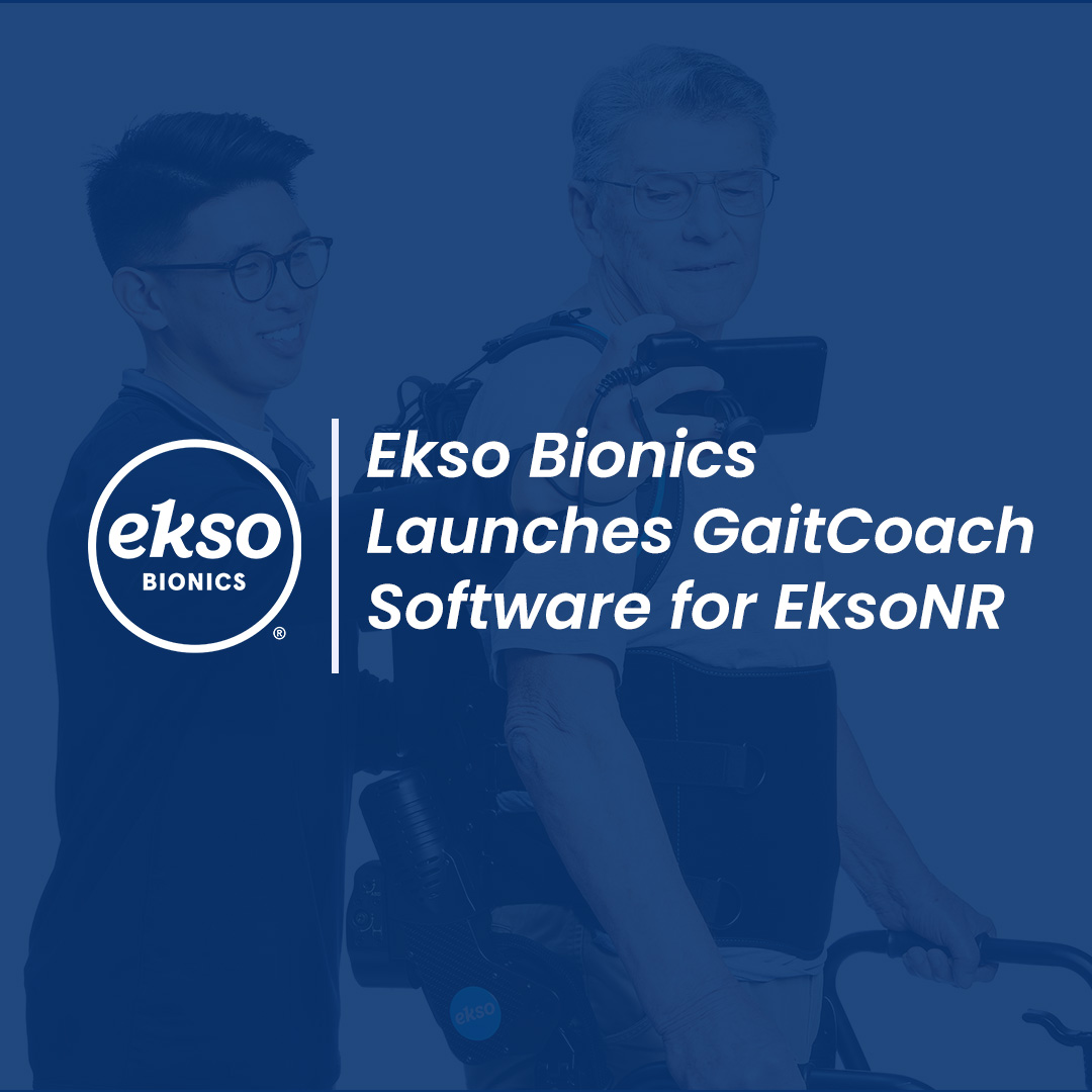 $EKSO today announced the launch of GaitCoach™, its next generation gait therapy software for #EksoNR. Ekso believes GaitCoach will reduce training demands, increase utilization, &amp; make the EksoNR more intuitive &amp; easier to use for both patients &amp; PTs. bit.ly/48HxpGv