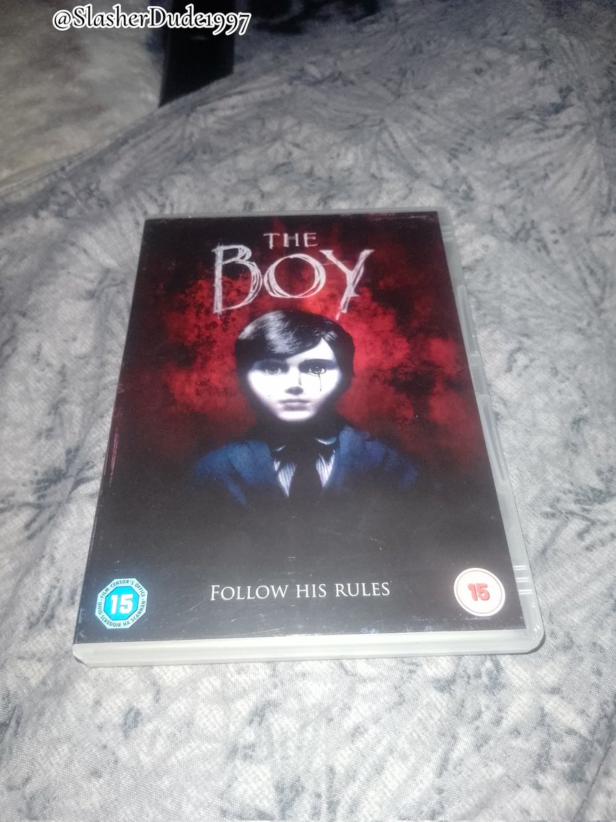 Day 8 of 365 horror challenge, and this is our son.. Brahms!
.
.
Feel like watching The Boy movie tonight, one of my favourite psychological horror thrillers in 2016!
.
.
#Horror365Challenge #TheBoyMovie #HorrorFilm #HorrorMovie #MovieAddict #MovieLover #DVD