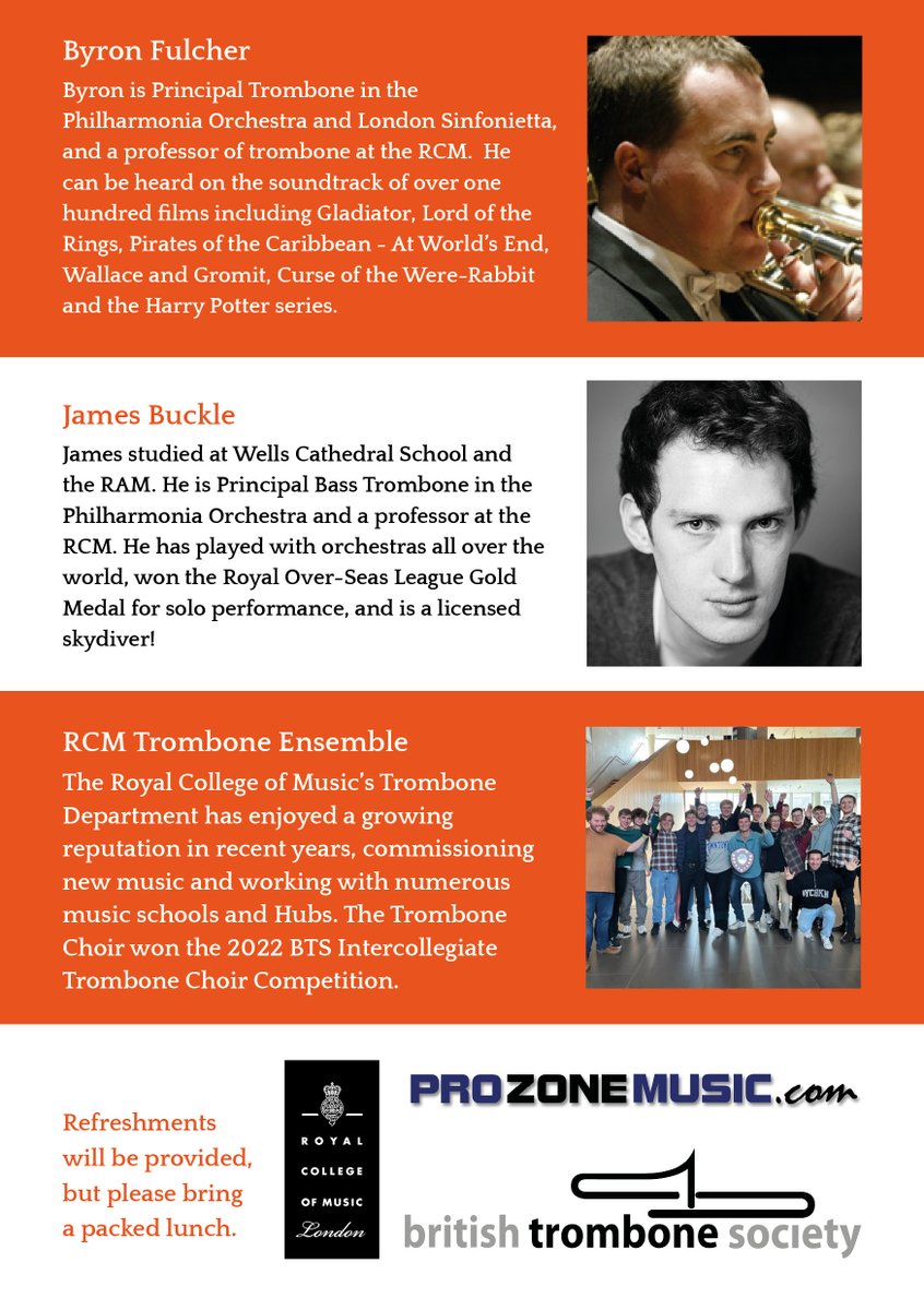 Music At Wells (@musicatwells) on Twitter photo Just under 2 weeks until <a href="/britishtrombone/">British Trombone Society</a> TROMBONE DAY! Join us in @cedarshallwells for an exciting day of trombone playing with <a href="/RCMLondon/">Royal College of Music</a> trombone Profs Byron Fulcher & James Buckle, RCM Trombone Ensemble & <a href="/wellscathschool/">WellsCathedralSchool</a> trombone dept! Register now: wells.cathedral.school/tromboneday/ Just under 2 weeks until <a href="/britishtrombone/">British Trombone Society</a> TROMBONE DAY! Join us in @cedarshallwells for an exciting day of trombone playing with <a href="/RCMLondon/">Royal College of Music</a> trombone Profs Byron Fulcher & James Buckle, RCM Trombone Ensemble & <a href="/wellscathschool/">WellsCathedralSchool</a> trombone dept! Register now: wells.cathedral.school/tromboneday/