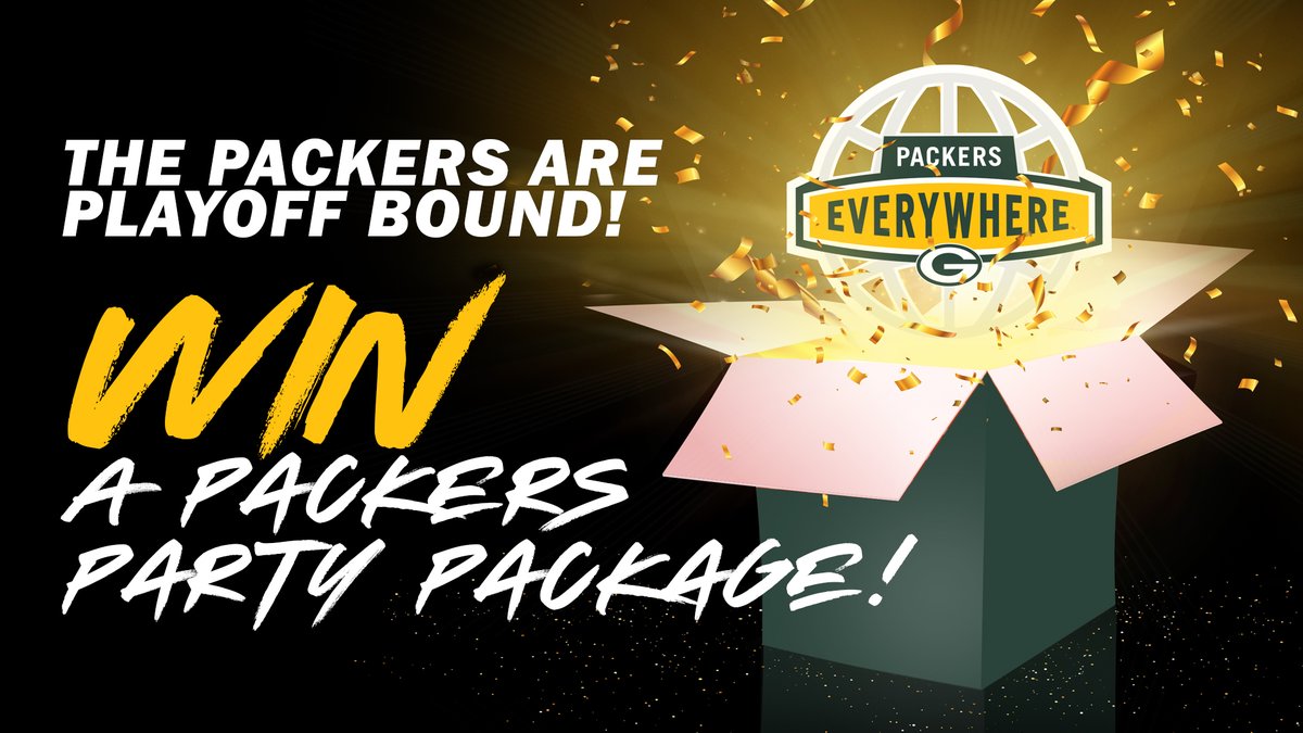 ✨ We want to help YOU get ready for this weekend's game by filling your house with 💚 & 💛! ✨ Like this post & tag a #Packers fan for your chance to win a Packers Everywhere Party Package! 🎉 ➡️ pckrs.com/yw8ay7x9