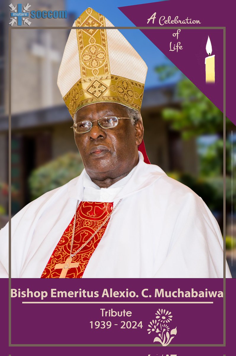 MutareSoccom's tweet image. It is with our deepest sorrow to announce  the death of Bishop Emeritus Alexio C. Muchabaiwa who passed on today the 8th of January  2024 in Mutare.

We Pray for the repose of his soul.

Burial arrangements will be announced in due course...
@CarmelFriarsZim @GuildCatholic