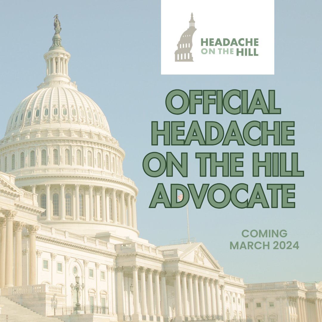 I'm excited to be heading back to Capital Hill in March to advocate for #headachedisorder's in this post COVID era.  I was accepted to join #HeadacheontheHill and will be teaming up with other NC advocates.  #HOH2024 Alliance for Headache Disorders Advocacy