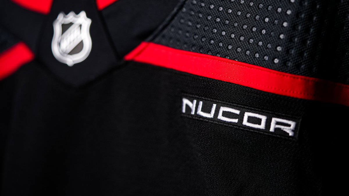 Canes's tweet photo. "The Hurricanes are a class act.  It is a good product.  They're a hard-working team. That really represents what Nucor is. It's a partnership that just makes so much sense."

The #Canes partnership with Nucor is a perfect fit, both on and off the ice.

Read » https://t.co/qp5O2OlDOF