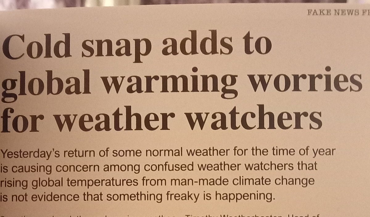 Enjoying the #coldsnap ? Then enjoy #fakenewsfront.com 's extensive #weather coverage #Londonweather #isitsnowing #isitcold #normalweather #climatechange #globalwarming #weatherwatcher