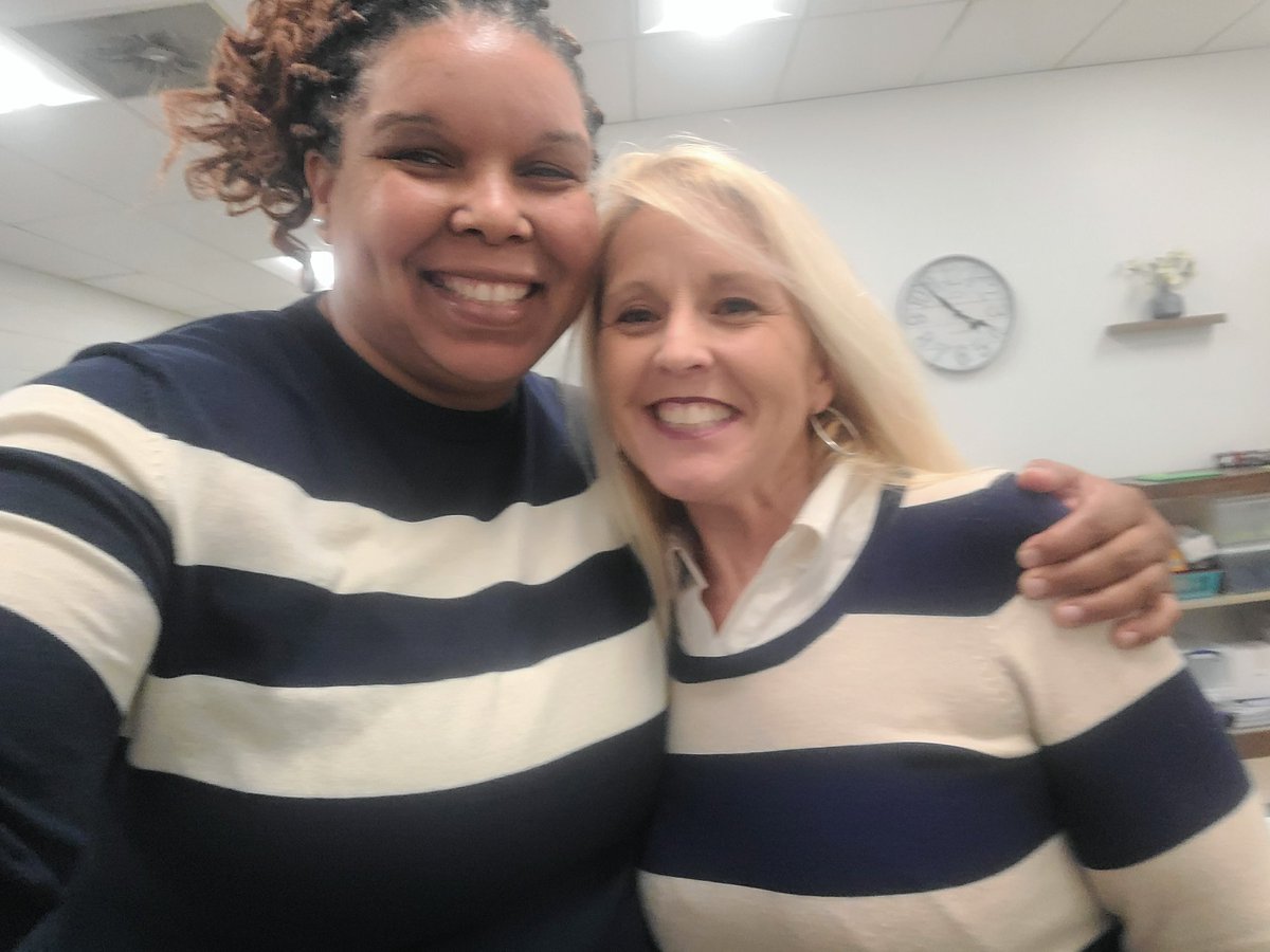 Great minds think alike...even in wardrobe. #TwinningWithMySIS #WeBothCute #ArkBuilding #GoBeGreat