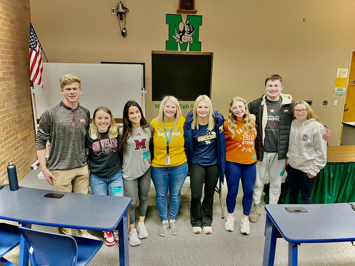 These amazing former students of mine came back to support me and another one of my ideas. As I listened to all they shared with my current students, I sat in awe at how much they have grown and I am beyond proud of the young adults they have become! 💚💛