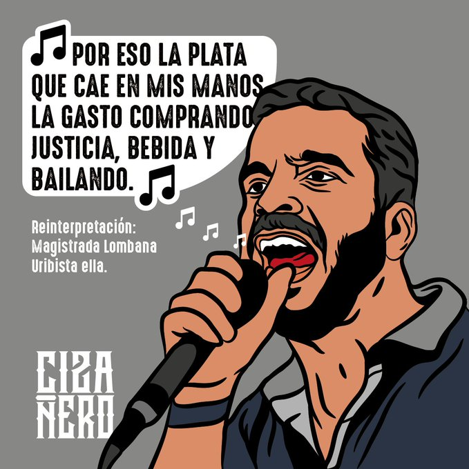 XPost1A's tweet photo. Tremenda caricatura de la liberación del delincuente Arturo Char. https://t.co/YM3zSsJkMG