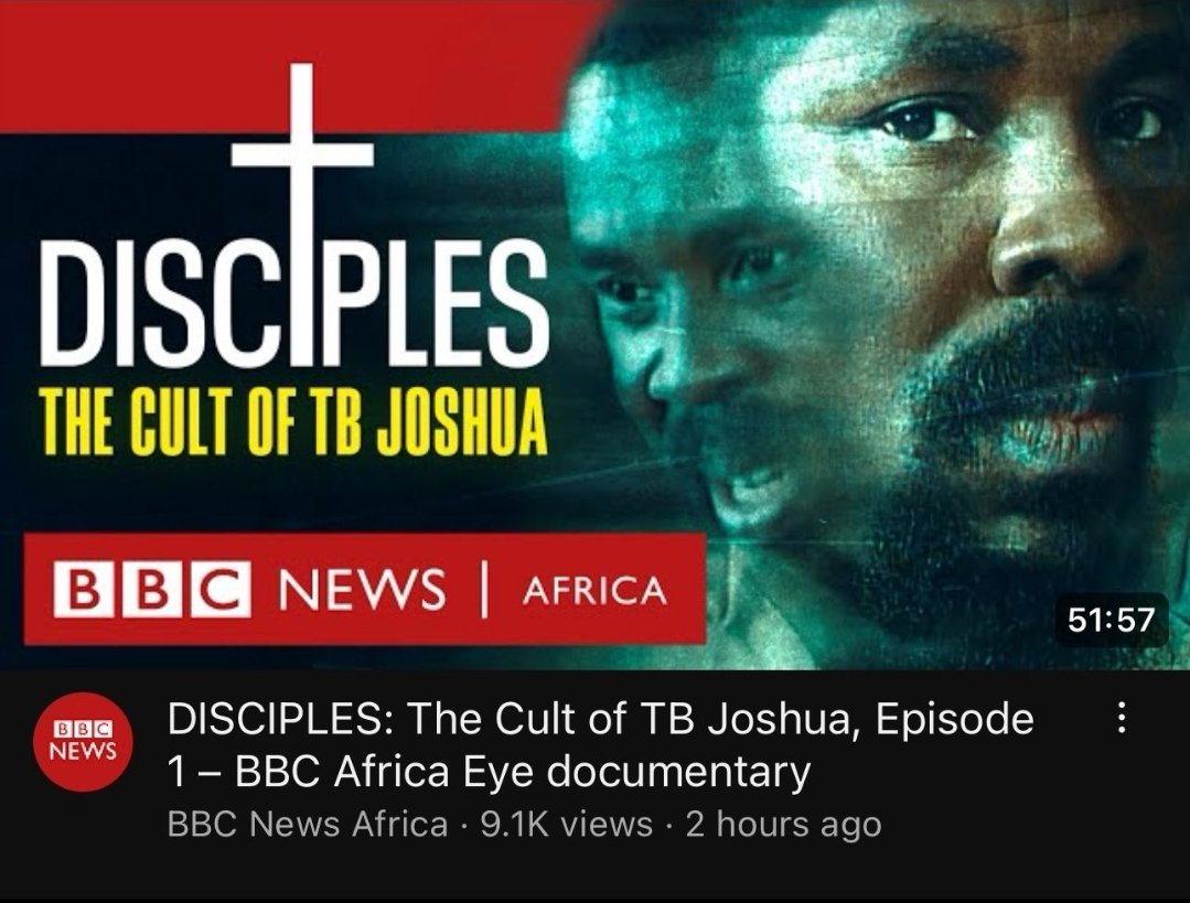 This BBC documentary is disturbing, walahi! All this papa, mama, daddy and mummy bizness in churches must stop! These titles get into their heads and create God complex in some of these MOGs. People worship created the demon described in the documentary. We  created this monster
