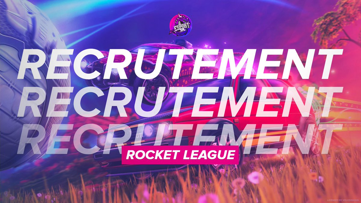 🚨Rejoignez la TX E-sport !🚨
Nous recrutons pour les postes suivants :

- Joueur RL 1k9
- Manager RL pour GC1
- Manager RL pour SSL

Contacter également le responsable sur discord : tx_mxopolokill !  #TXEsport #recrutementesport #RL #RLCS #SSL #manager