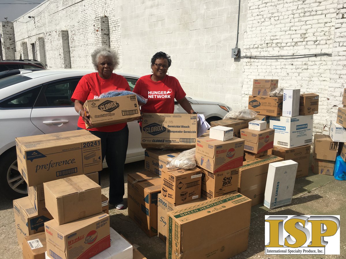 Today we thank our long-term partner, ISP (International Specialty Produce)! 🍅🥦🥕🍏

Thanks to ISP, Hunger Network has been able to store donations that we otherwise would have had to turn away. We are so grateful to ISP for all they have done to help us over the years! 💚