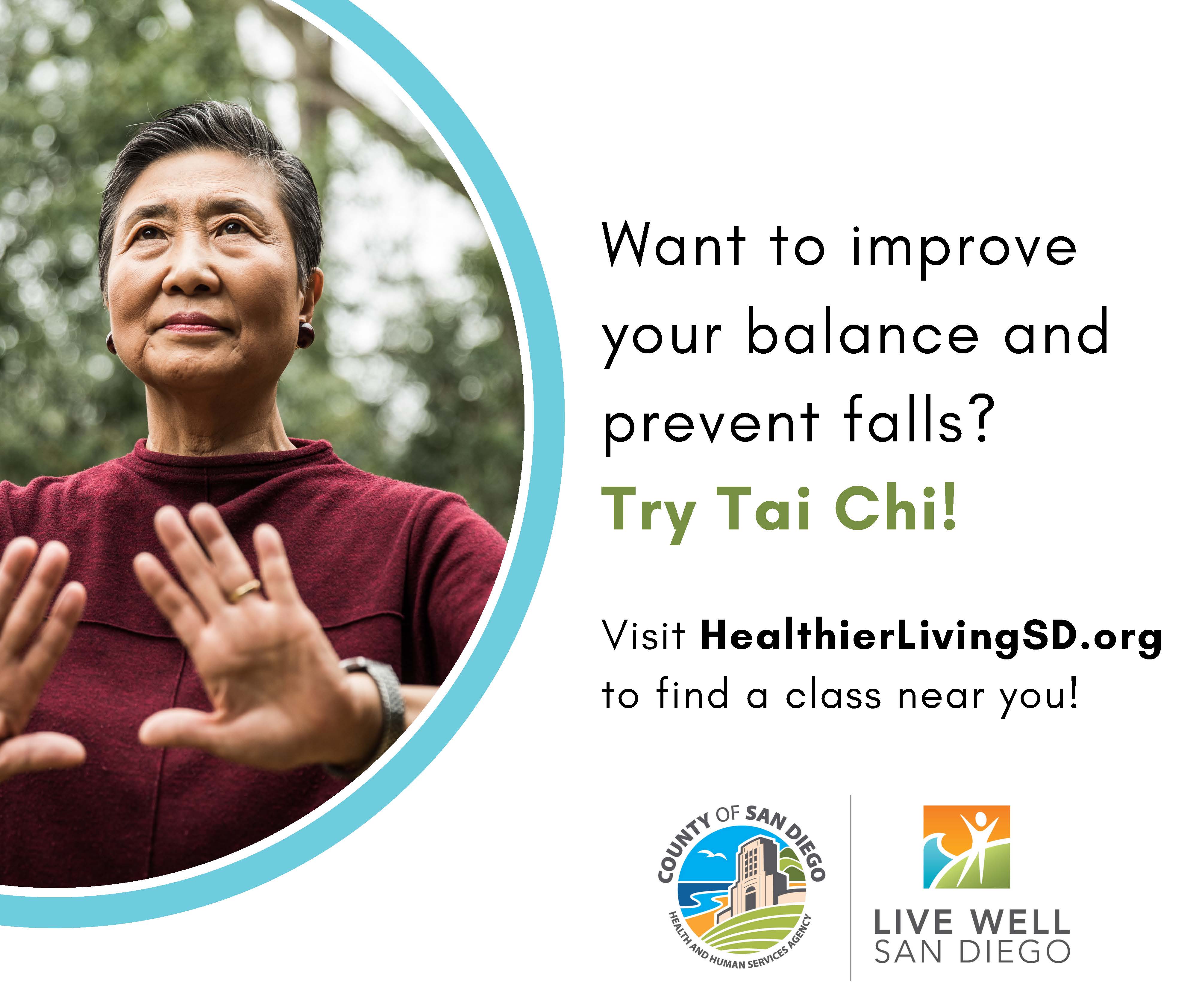 Try Tai Chi to Improve Balance, Prevent Falls