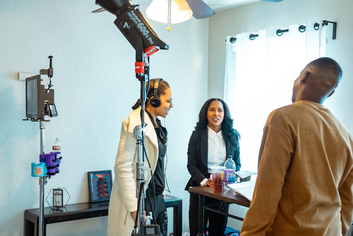 therealscribe's tweet image. Best female director alive remember I said it…